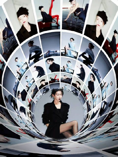 吴谨言登《时装男士》七月封面,凌厉玫瑰造型回归
