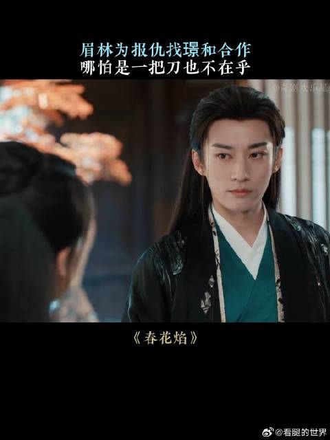 眉林为报仇找璟和合作，哪怕是一把刀也不在乎
