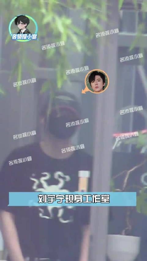 刘宇宁现身工作室,将狗狗抱在怀中为狗遮雨好有爱