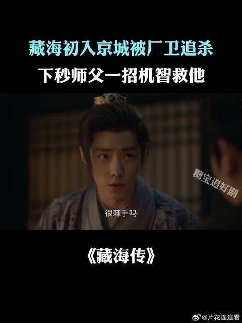 藏海初入京城被厂卫追杀,下秒师父一招机智救他