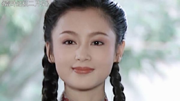陈红年轻时的颜值放到现在,依然是顶级大美人!