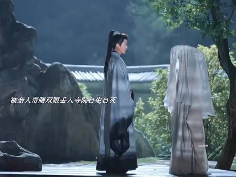 明月如霜,清景无限,肖珏救下差点掉落池塘的禾宴,两人一起赏月