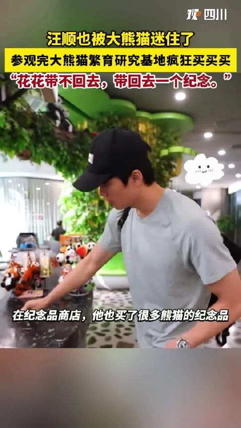 欢迎留下!汪顺看了熊猫不想走了
