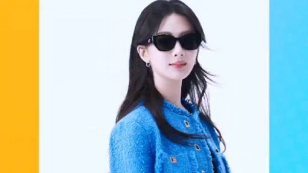 杨紫克莱造型引被粉丝称为“丘比特小紫妹”时尚与公益结合～～ #杨紫