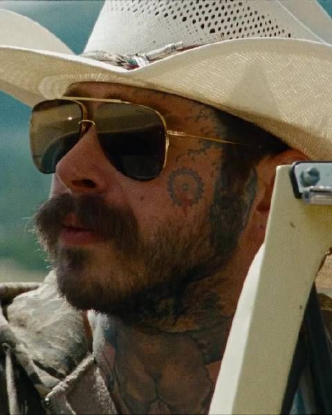 Post Malone出演Skims男装广告大片