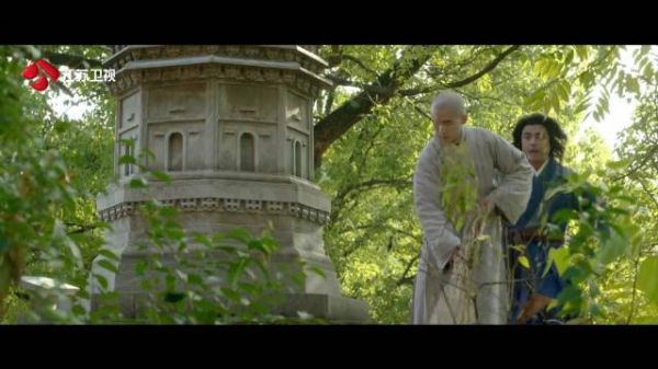 明道饰洪七假扮师兄套取天龙寺秘籍下落