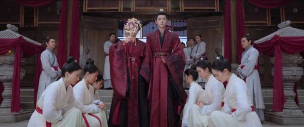 《锦月如歌》今日收官,周也丞磊红妆执手相视