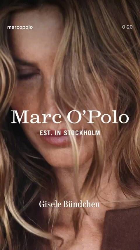 吉赛尔邦辰孕中健身出镜Marc O'Polo秋冬大片