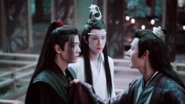 陈情令主演肖战王一博再现经典虐心场景