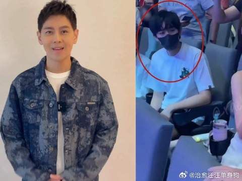 林志颖3个儿子罕见露面,15岁Kimi身高超1米8,颜值帅气超像爸爸