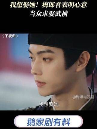 我想要娶她!梅郎君勇敢表白,当场向武祯求婚