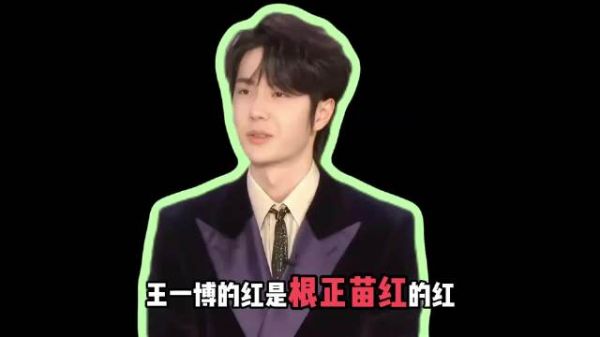 王一博获誉内娱新生代红歌第一人