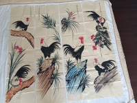 雄鸡一唱天下白：徐悲鸿《雄鸡图四条屏》的艺术价值与时代精神