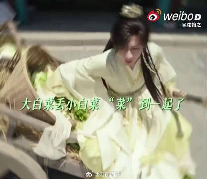 成毅《赴山海》新角色反差萌,打不过扔白菜引热议
