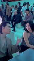 他们两个的同框给人一种很惊喜的感觉