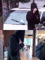 刘宇宁拉帽子动作再现大佬气场