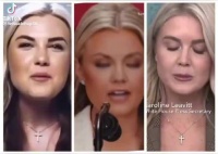 美媒称海湖庄园脸引热议，白宫发言人与查理柯克遗孀同框