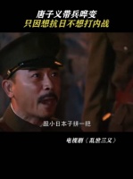 唐子义带兵哗变，只因想抗日不想打内战