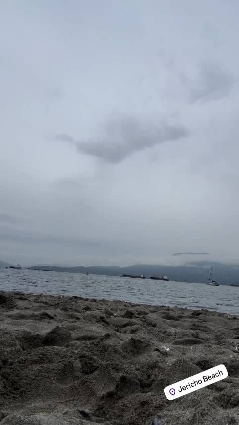 你汤更新了IG：在温哥华的Jericho Beach跳海
