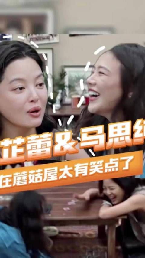 辛芷蕾马思纯在蘑菇屋太有笑点了 两位影后就这么搞笑哈哈哈!