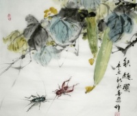 小写意名家，画蟋蟀第一人舒喜乐