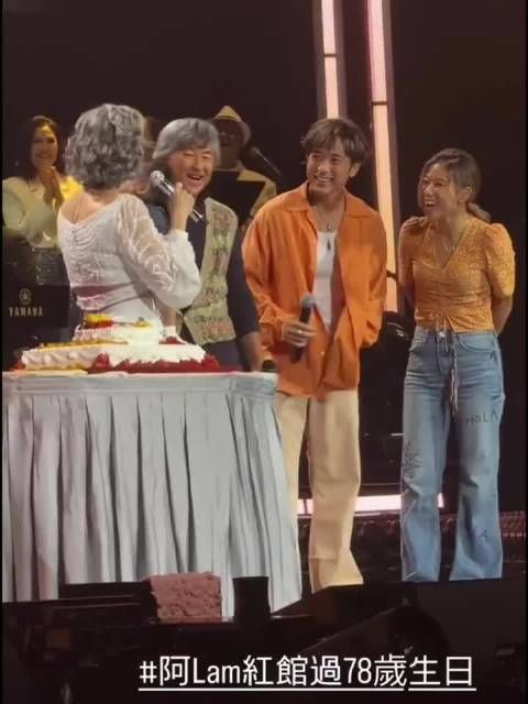 林子祥过78岁生日三代同堂,女儿专程回国庆祝,与叶蒨文相处融洽!