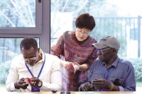 21名海外友人走进烟台品非遗