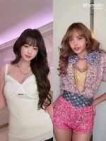 Lisa和张元英都cha了Sugar 不同风格的两位女神