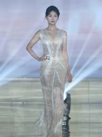 2025国际光环小姐澳门冠军吴若汐礼服秀走秀