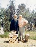 毕加索送给张大千的一幅毛笔画，运用了书法技巧，张大千：看不懂