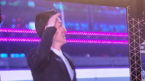 刘德华现身2025全运会开幕式彩排