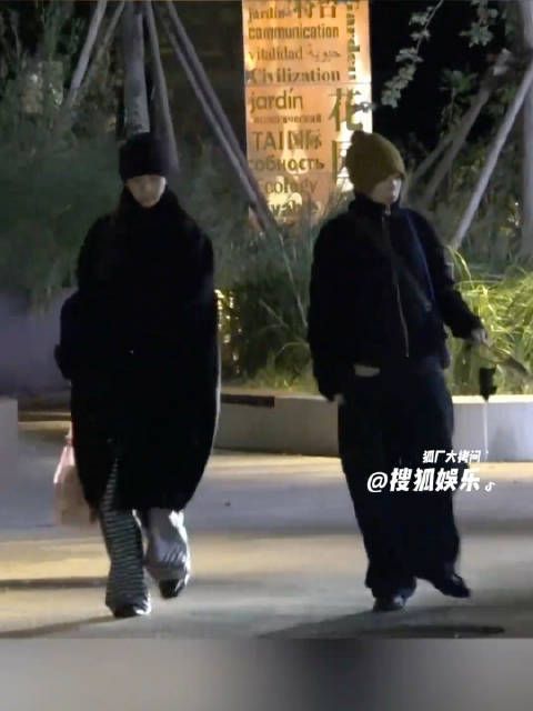 窦靖童宋妍霏被曝后避嫌不再牵手