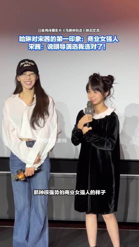 哈琳谈与宋茜首次合作，称其威严形象令人印象深刻