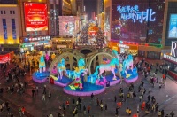 湾里庙里看花灯