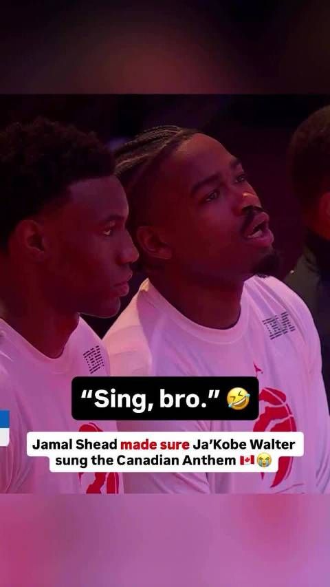 猛龙球员谢德赛前投入唱加拿大国歌，实为美国人