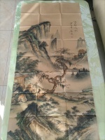 唐寅《蜀乡风情》