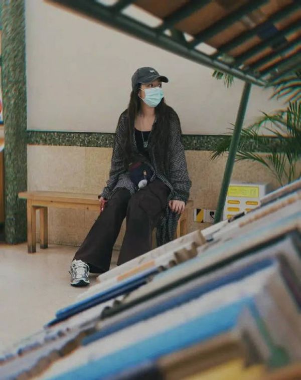 郭碧婷私下也是非常可爱的状态。