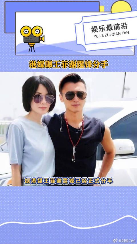 港媒曝王菲谢霆锋已分手，结束长达10年恋情 谢霆锋