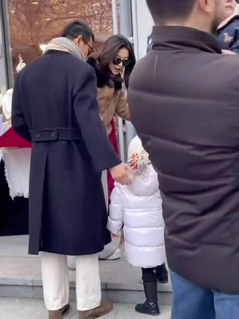 朱珠4岁女儿身高