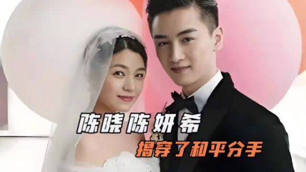 卓伟爆料陈晓陈妍希离婚细节，赵丽颖冯绍峰被赞体面分手