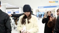 snsd林允儿 251214 允儿仁川机场回国 新闻视频