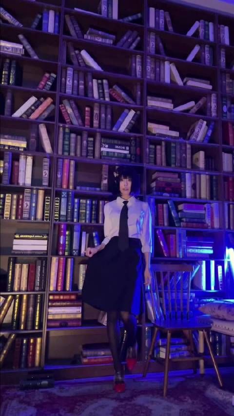 属于与谢野的时间 高跟鞋好难驯服,动作做的不到位抱歉