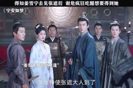 宁安如梦：不管过去多久，只要张遮一出现，就会让谢危患得患失