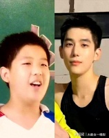 笑不活了！王安宇童年旧照曝光，竟是“标准正方形”小帅哥