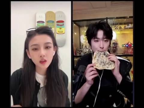 刘宇宁直播掏饼馋疯宋祖儿，连麦互动笑翻网友