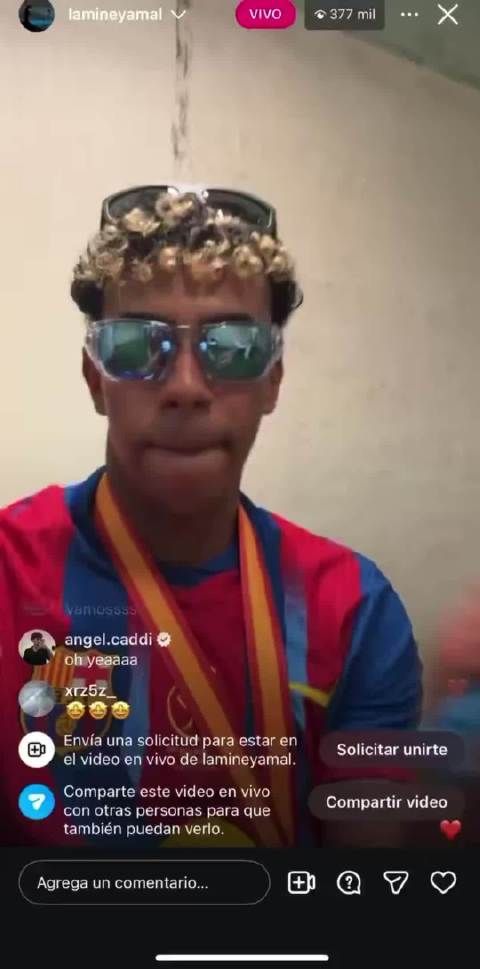 亚马尔直播中什琴斯尼抽烟出镜,镜头急转称不能播