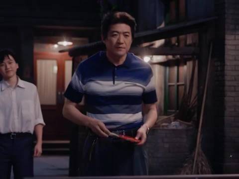 陈明昊年代剧模仿伊藤发球对战陈梦