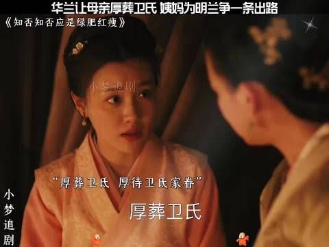 华兰护卫氏，姨母为明兰谋出路 知否知否应是绿肥红瘦:赵丽颖 冯绍峰