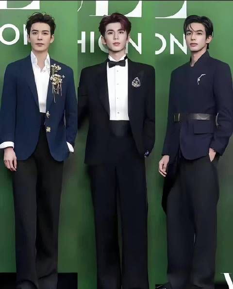 陈星旭张凌赫宋威龙五官对比，网友调侃三人似三胞胎