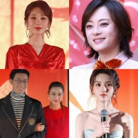 3次推开养母徐帆的手，徐朵对徐帆神情冷漠，对冯小刚却很亲昵